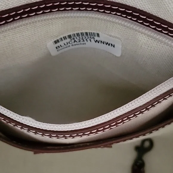 Dooney & Bourke Lucca Leather Satchel - Picture 6 of 13